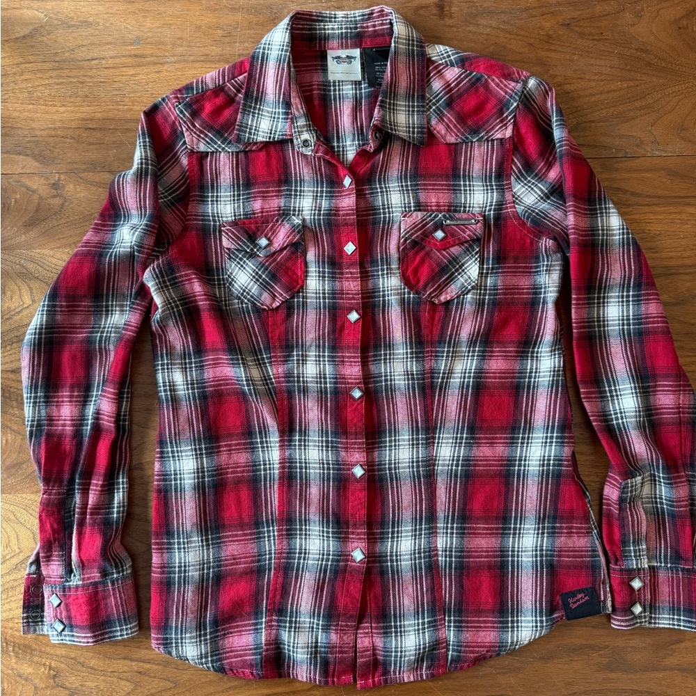 Size medium Harley Davidson Flannel